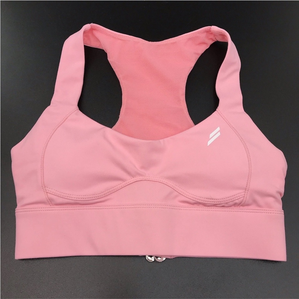 Do You Even Women’s Sports Bra Excel Firm Crop Candy Pink Size XSmall